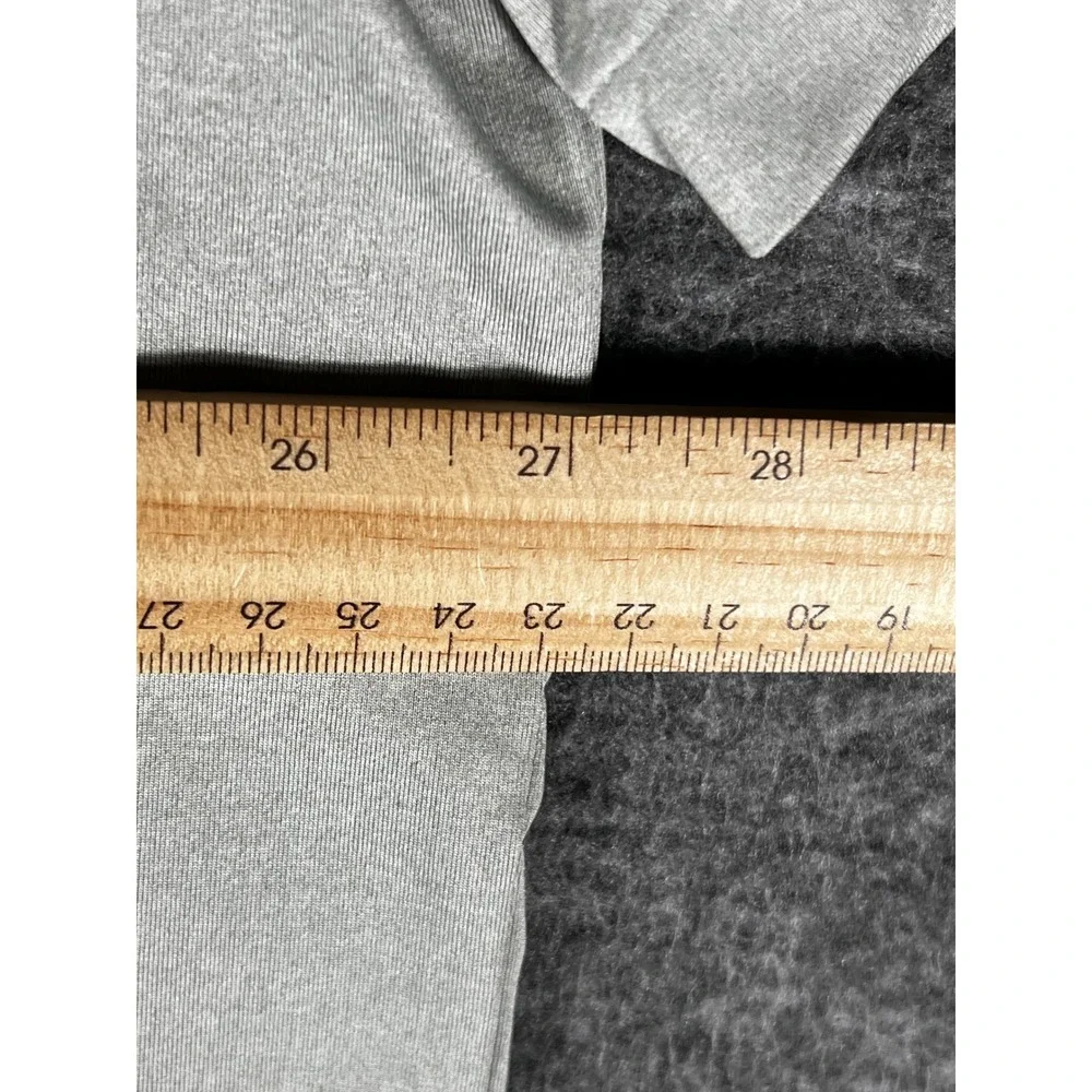 Polo Ralph Lauren Mens Performance Polo Shirt Light Grey Short Sleeve XL Stretch